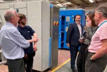 Shadow minister for work and pensions visits Warrington-headquartered BGEN and meets the next generation of electrical engineers